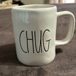 Beautiful Rae Dunn “CHUG” ceramic cup. Brand new